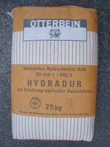 Kalk Bindemittel im 25kg Sack